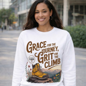 Grace for the Journey, Grit for the Climb Sweatshirt